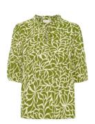 Kafleur Amber Blouse Green Kaffe