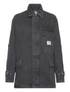 Black Denim Johnny Jacket Black Mads Nørgaard