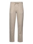 Linen Blend Herringb Pants Beige Lindbergh