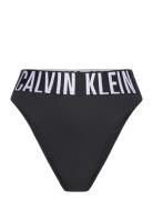 High Leg Tanga Black Calvin Klein