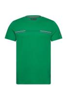 Stripe Chest Tee Green Tommy Hilfiger