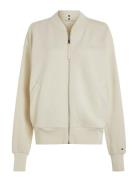 Muted Gmd Hwk Zipup Jacket Cream Tommy Hilfiger