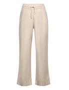 Trousers Linen Beige Lindex