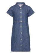 Levi's Button-Front Denim Dress Blue Levi's