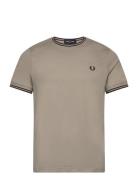 Twin Tipped T-Shirt Grey Fred Perry