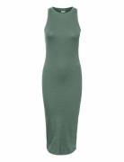 Vmlavender Sl Calf Dress Noos Green Vero Moda