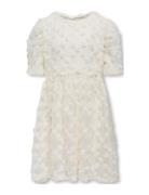 Kogrosita S/S Dress Jrs Cream Kids Only