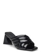 Pcjulise Padded Patent Sandal Black Pieces