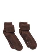 Baby Rib Sock W. Abs Brown Minymo