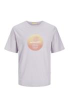 Joraruba Sunset Branding Tee Ss Jnr Purple Jack & J S