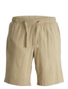 Jpstjaiden Jjcrinkle Jogger Short Sn Beige Jack & J S