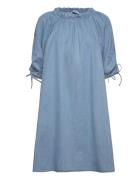 Msfelicia Short Dress Blue Minus