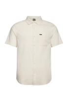 Charter Oxford S/S Wvn Cream Brixton