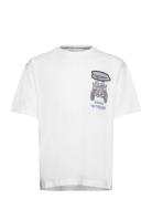 Printed Message T-Shirt White Mango