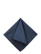 Solid Silk Pocket Square Navy Portia 1924