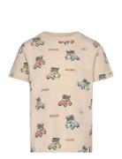 T-Shirt Ss Aop Patterned Minymo