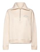 Arch Half Zip Sweat Cream GANT