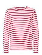 Striped Ls T-Shirt Red GANT