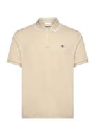 Framed Tipping Ss Polo Beige GANT