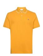 Framed Tipping Ss Polo Yellow GANT