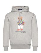 Polo Bear Fleece Hoodie Grey Polo Ralph Lauren