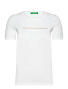 T-Shirt White United Colors Of Benetton