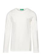 Long Sleeves T-Shirt White United Colors Of Benetton