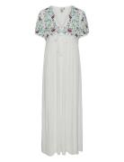 Yaschella Ss Maxi Dress S. - Fest White YAS