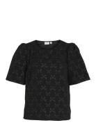 Vinanna 2/4 Balloon Sleeve Top Black Vila