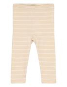 Leggings - Y/D Stripe Beige Fixoni