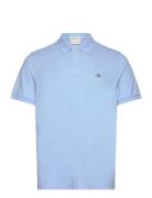 Reg Shield Ss Pique Polo Blue GANT