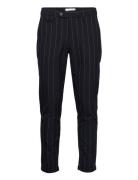 Como Twill Pinstripe Suit Pants Navy Les Deux