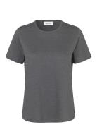 Holtmd T-Shirt Grey Modström