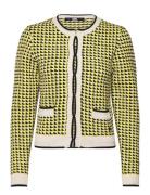 Boucle Cardigan Yellow Karl Lagerfeld