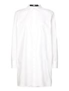 Embroidered Logo Tunic White Karl Lagerfeld