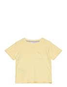 Essential Cotton-Blend T-Shirt Yellow Mango