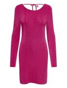 Onlassy L/S Body Open Back Dress Cs Jrs Pink ONLY