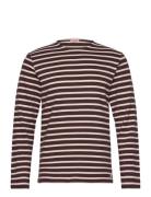 Striped Breton Shirt Héritage Brown Armor Lux