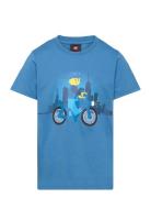 Lwtano 210 - T-Shirt S/S Blue LEGO Kidswear