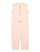 Rib Jersey Jumpsuit Pink Copenhagen Colors