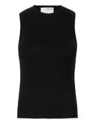 Slflydia Sl O-Neck Knit Top Noos Black Selected Femme