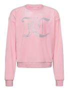 Diamante Velour Crew Pink Juicy Couture