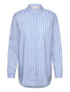 Srbeate Ls Shirt Striped Blue Soft Rebels