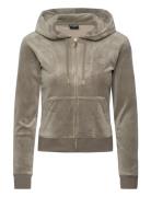 Robertson Gold Hoodie Vetiver Grey Juicy Couture