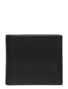 Signature Pony Leather Wallet Black Polo Ralph Lauren