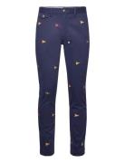 Stretch Slim Fit Embroidered Pant Navy Polo Ralph Lauren