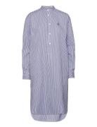 Striped Cotton Shirtdress Blue Polo Ralph Lauren