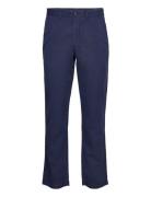 Straight Fit Linen-Cotton Pant Blue Polo Ralph Lauren