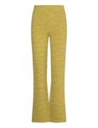 Mel Crepe Ura Pants Yellow Mads Nørgaard