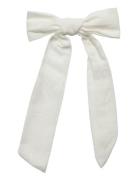 Pcm Bow Hairclip D2D White Pieces